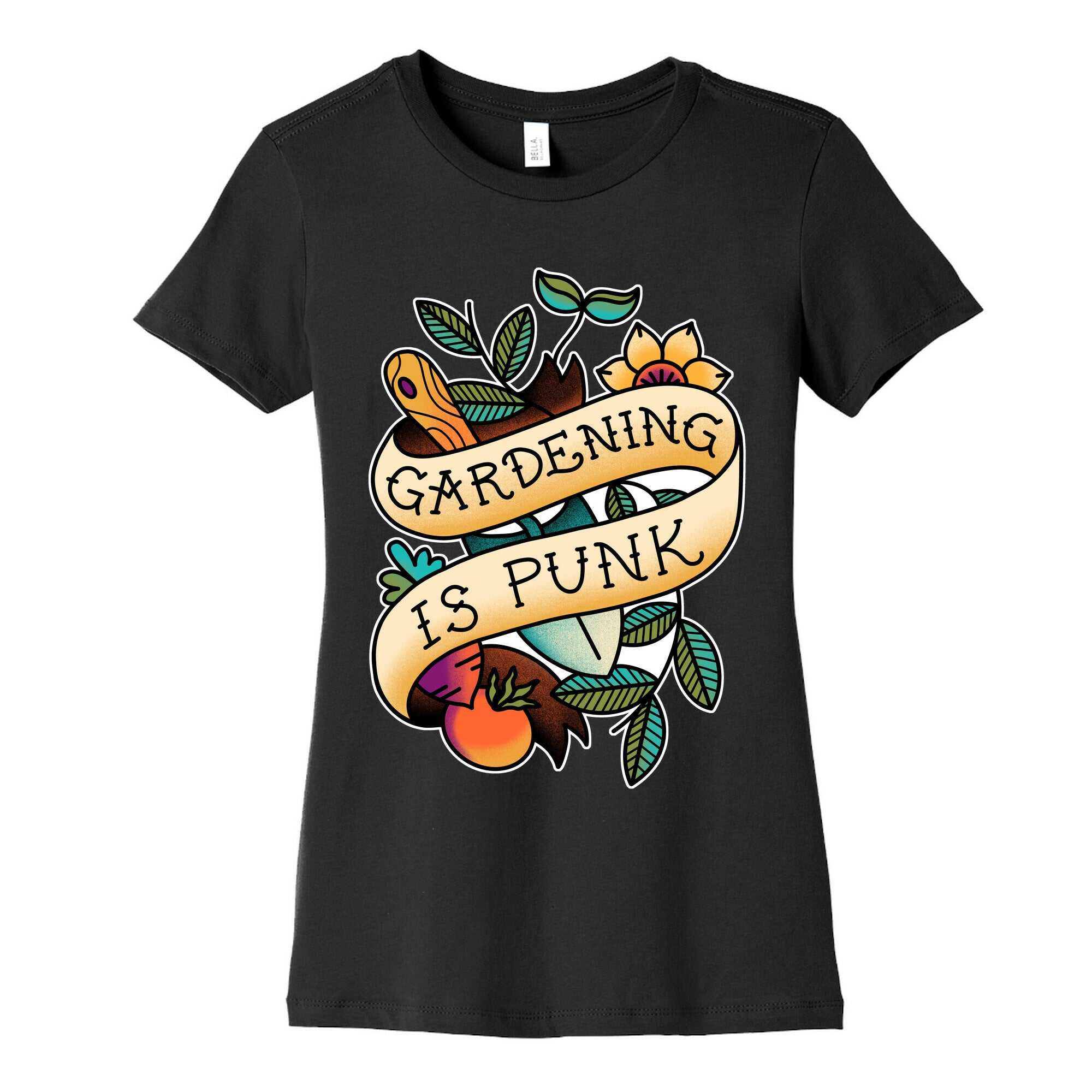 Gardening Is Punk Women's Cotton Tee