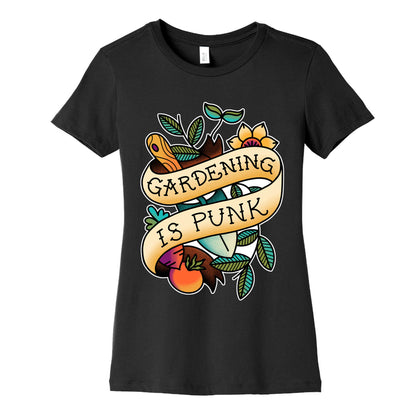Gardening Is Punk Women's Cotton Tee