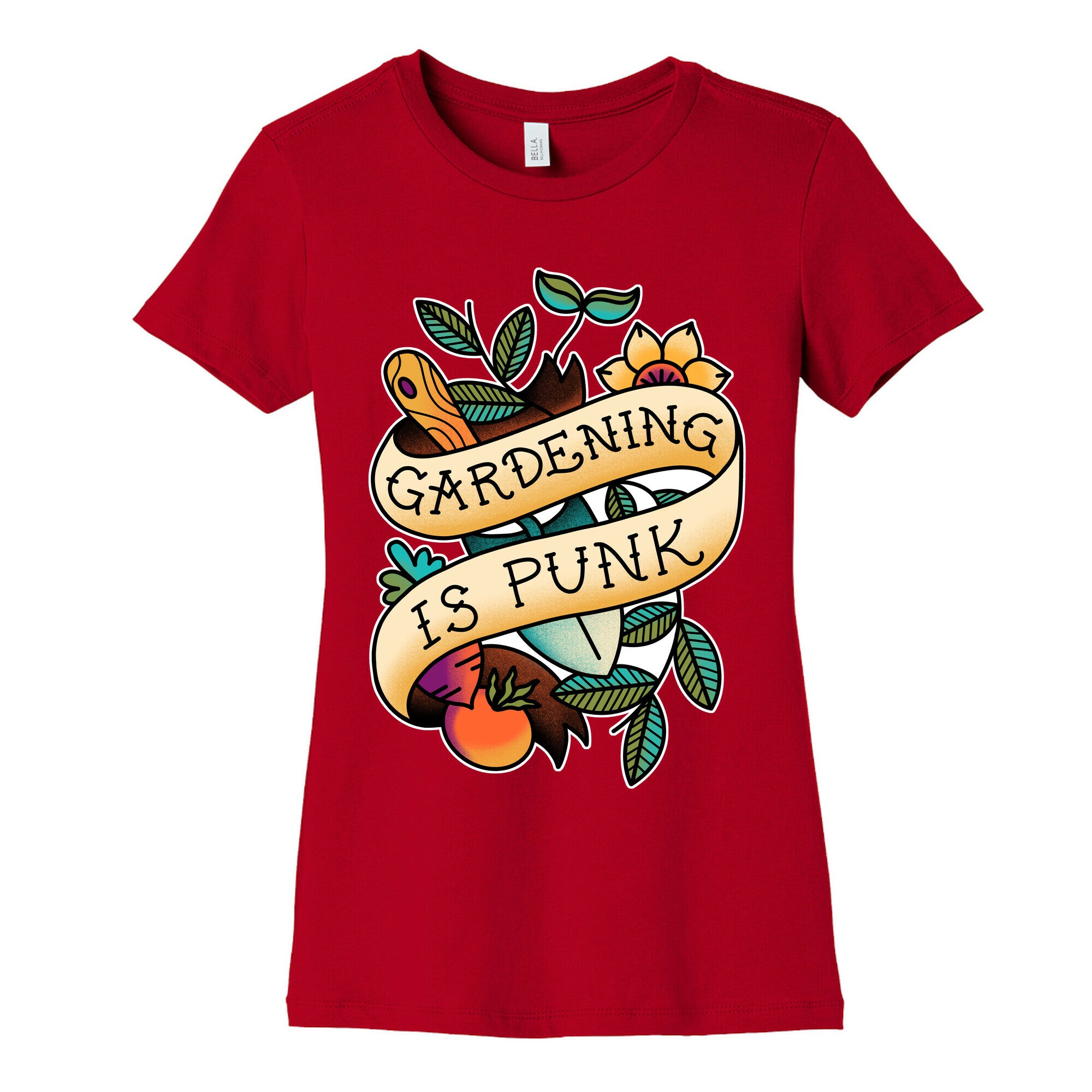Gardening Is Punk Women's Cotton Tee