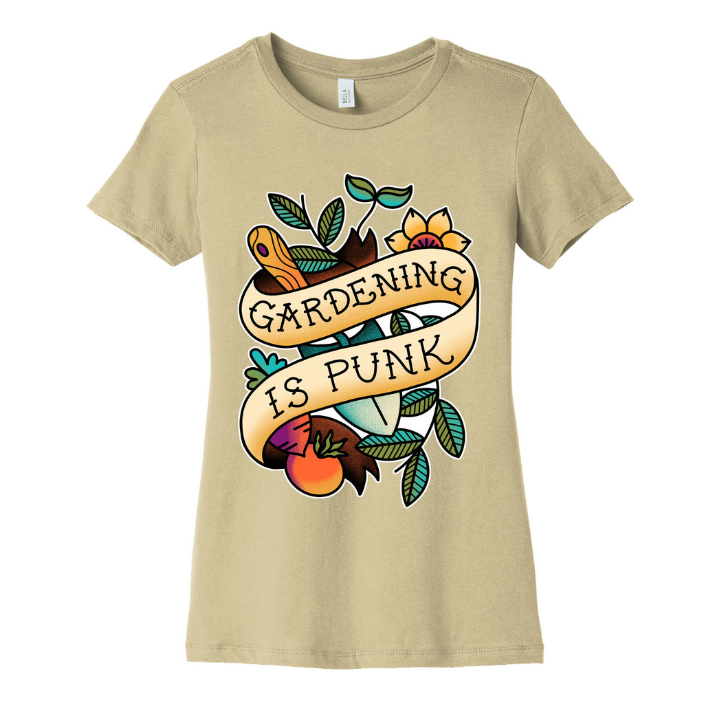 Gardening Is Punk Women's Cotton Tee