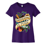 Gardening Is Punk Women's Cotton Tee