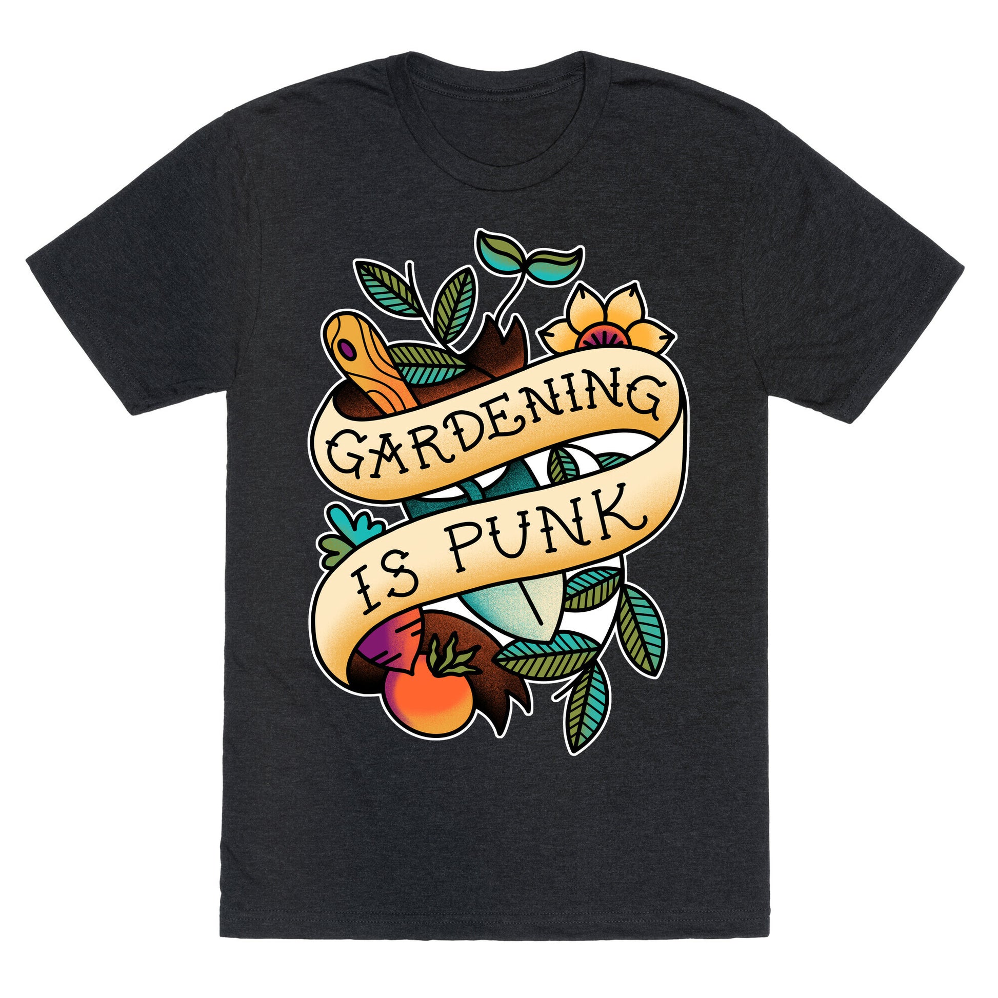 Gardening Is Punk Unisex Triblend Tee