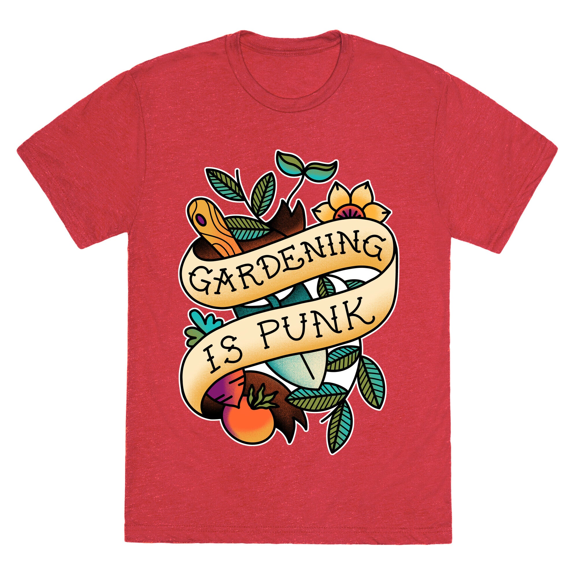 Gardening Is Punk Unisex Triblend Tee