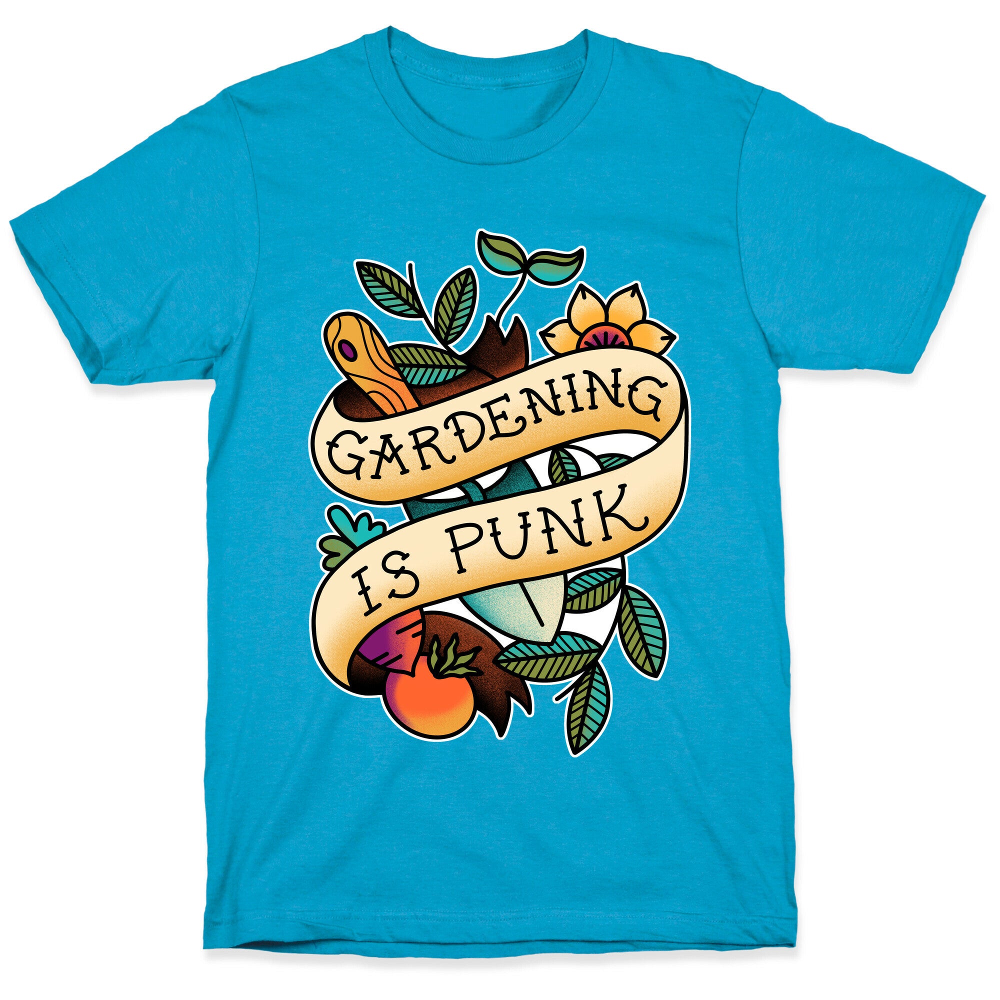 Gardening Is Punk Unisex Triblend Tee