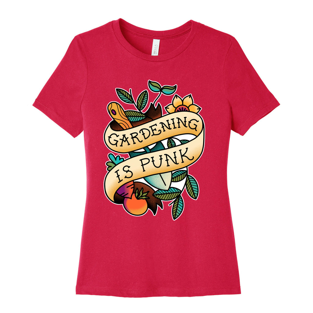 Gardening Is Punk Women's Cotton Tee
