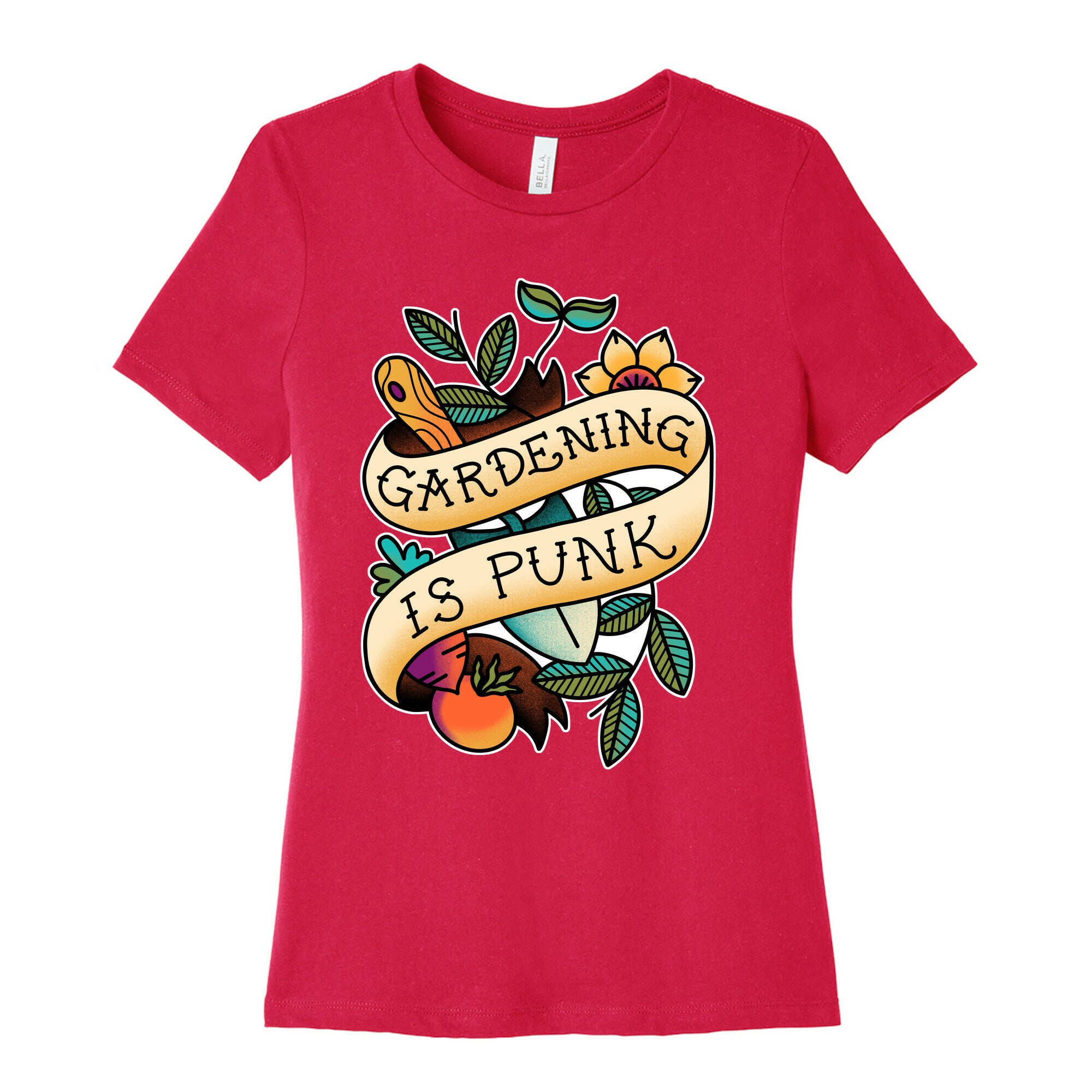 Gardening Is Punk Women's Cotton Tee
