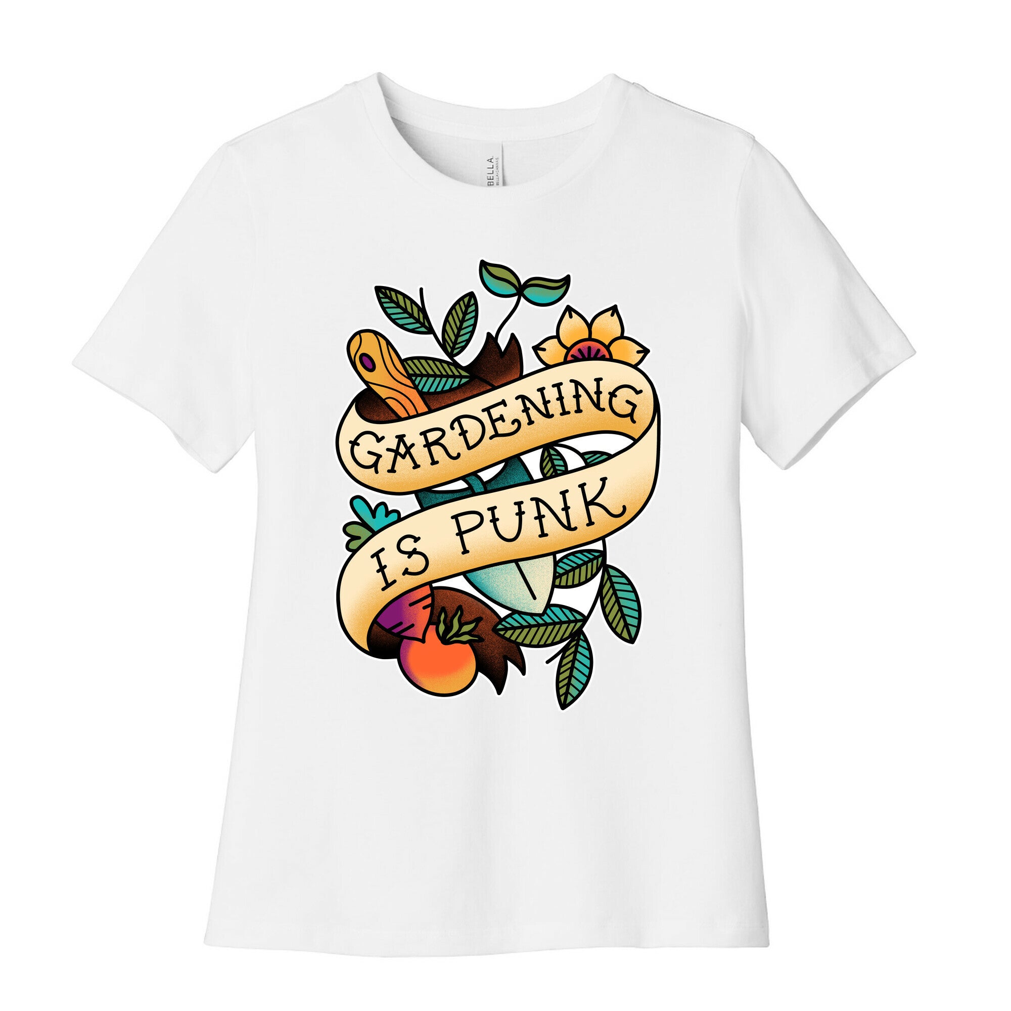 Gardening Is Punk Women's Cotton Tee