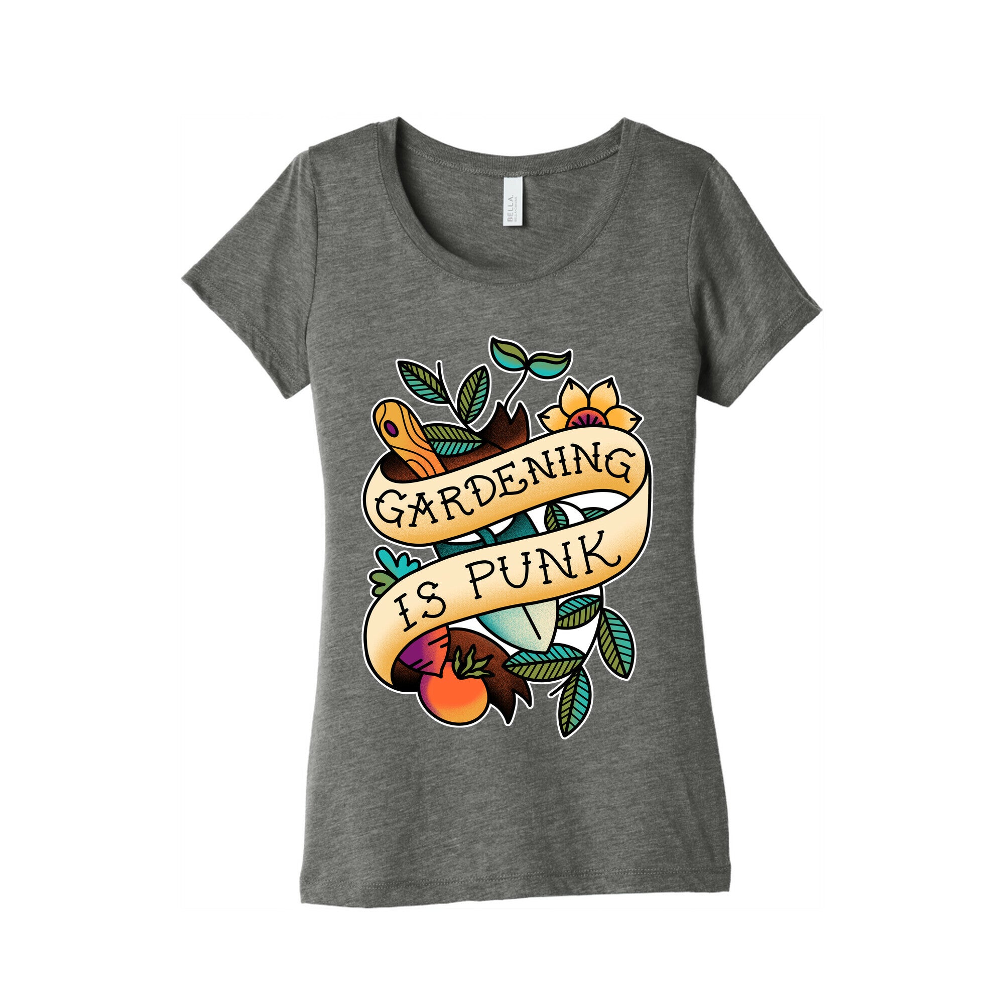 Gardening Is Punk Women's Triblend Tee