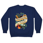 Gardening Is Punk Crewneck Sweatshirt