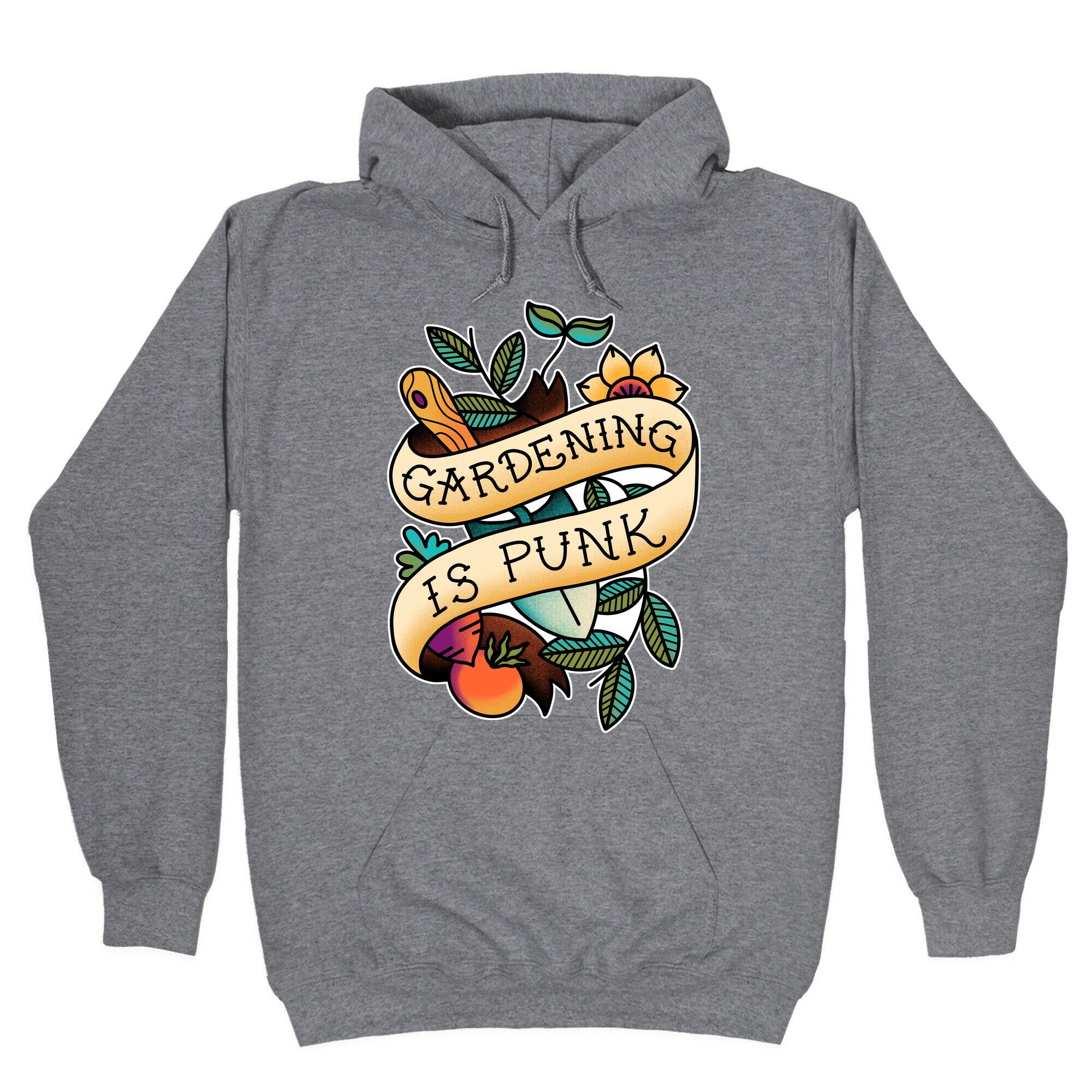 Gardening Is Punk Hoodie