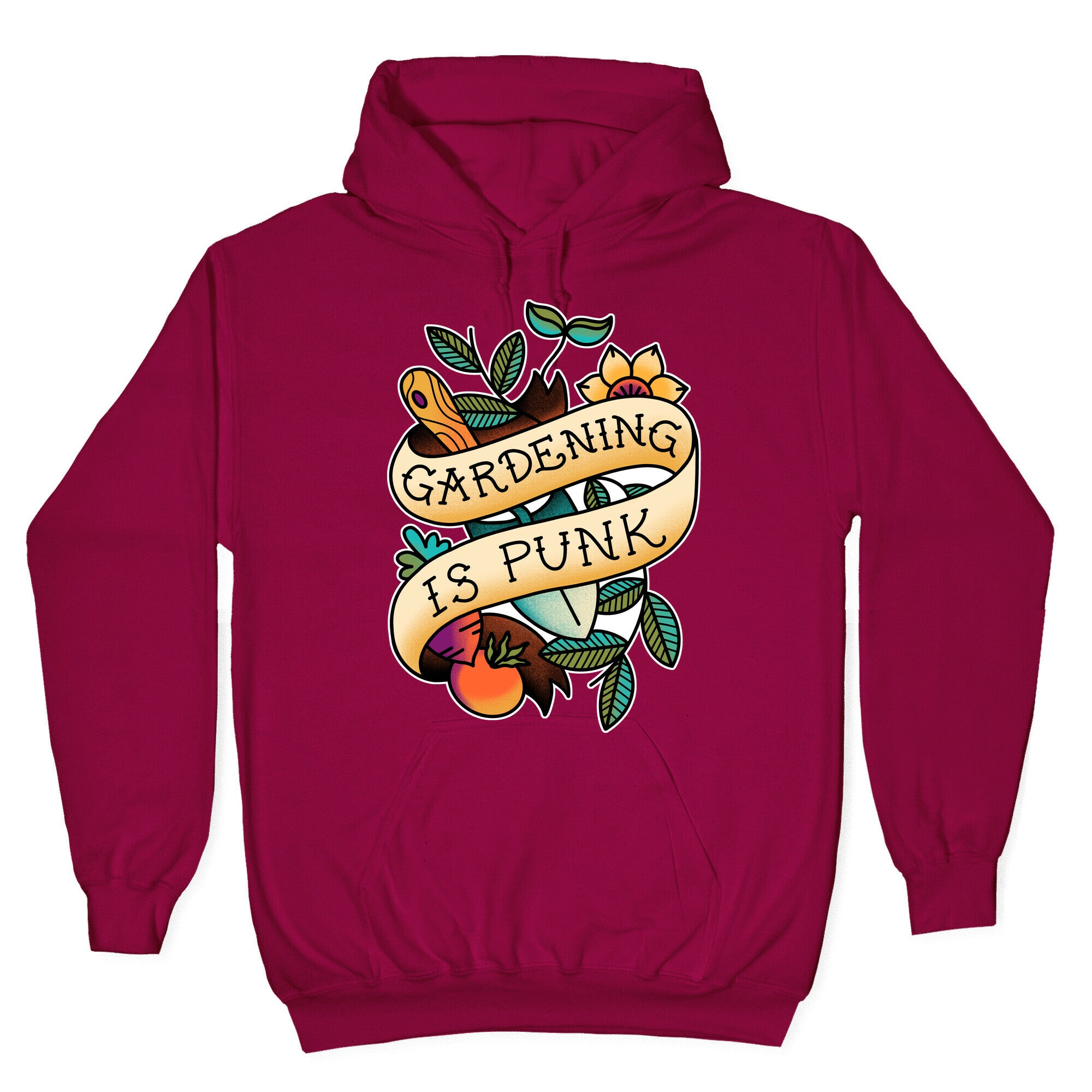 Gardening Is Punk Hoodie