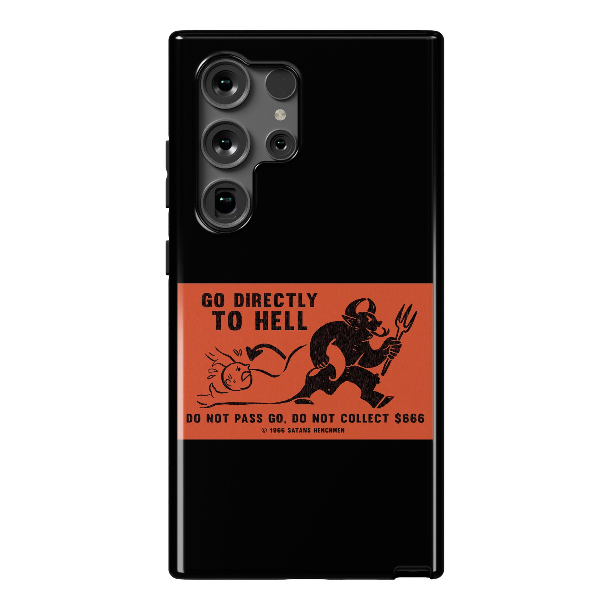 Go Directly To Hell Phone Case