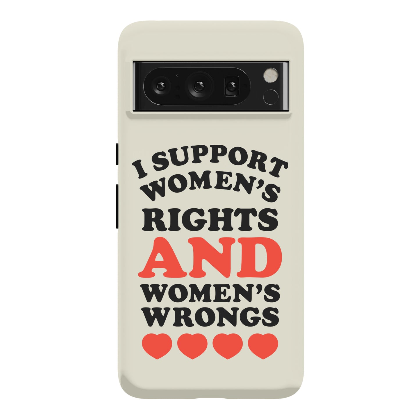 I Support Women's Rights AND Women's Wrongs <3 Phone Case