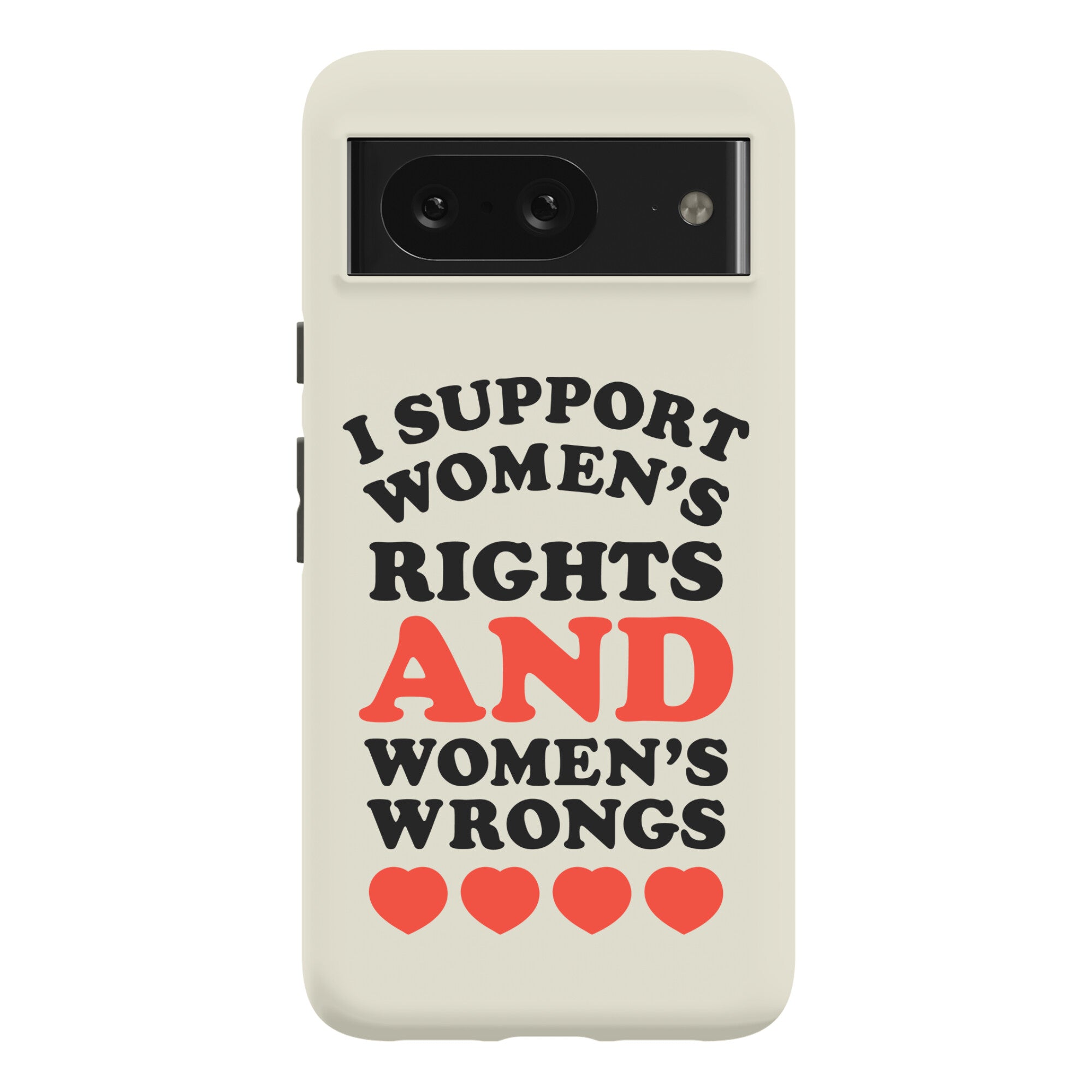 I Support Women's Rights AND Women's Wrongs <3 Phone Case