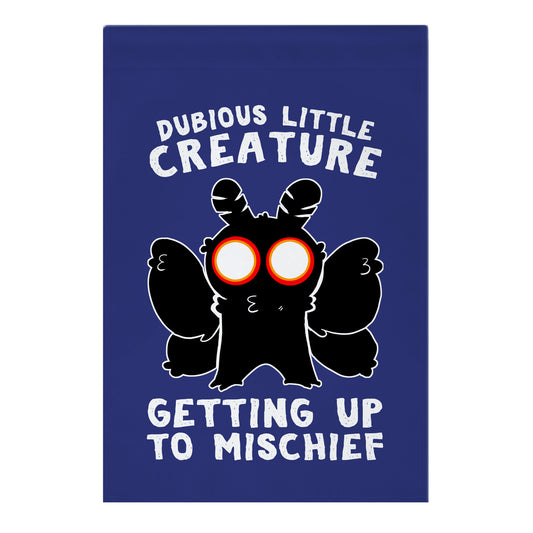 Dubious Little Creature Mothman Garden Flag