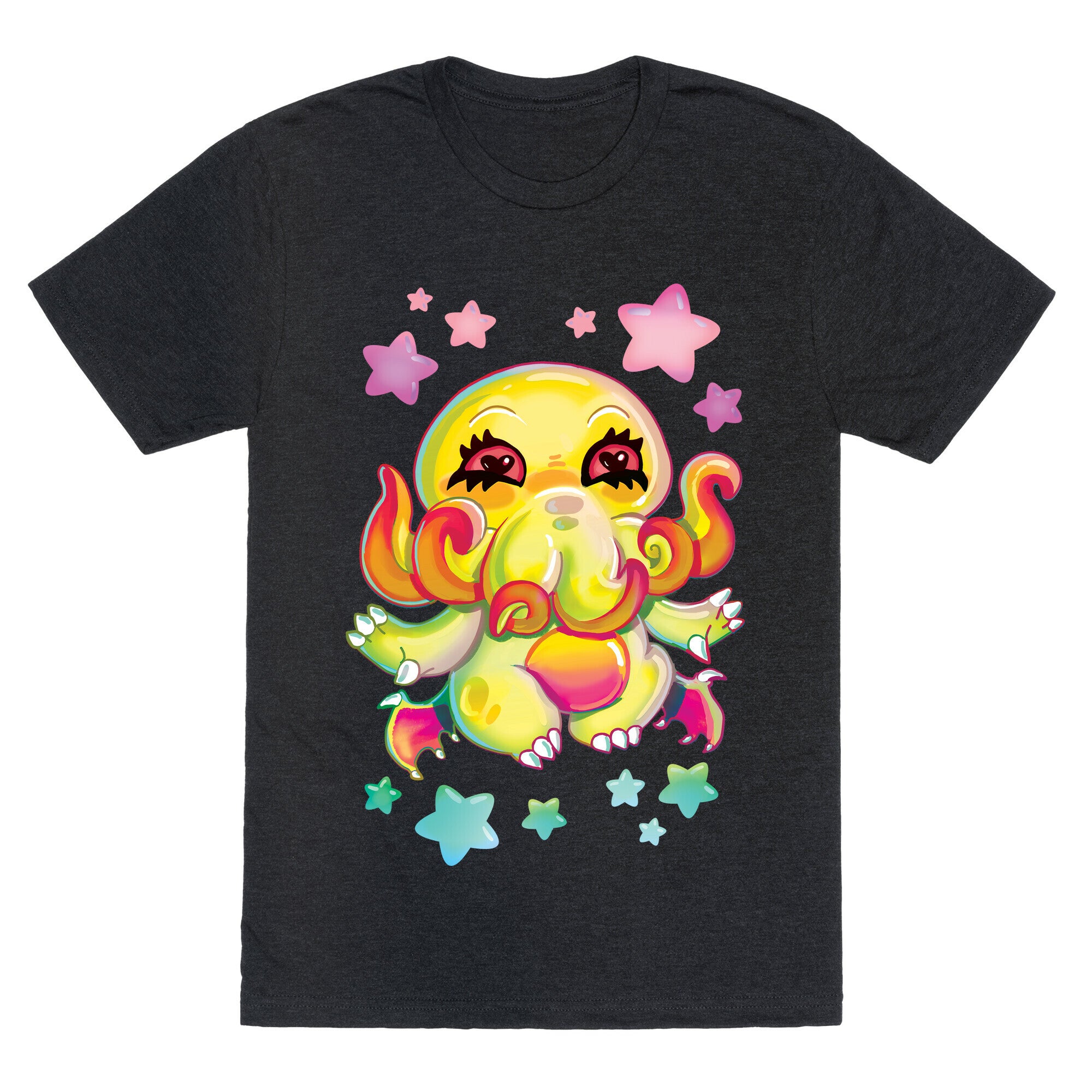 Kawaii Cthulhu Unisex Triblend Tee