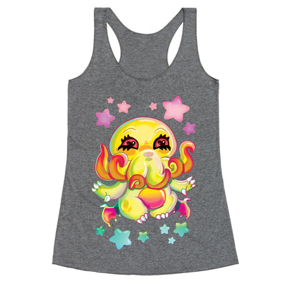 Kawaii Cthulhu Racerback Tank