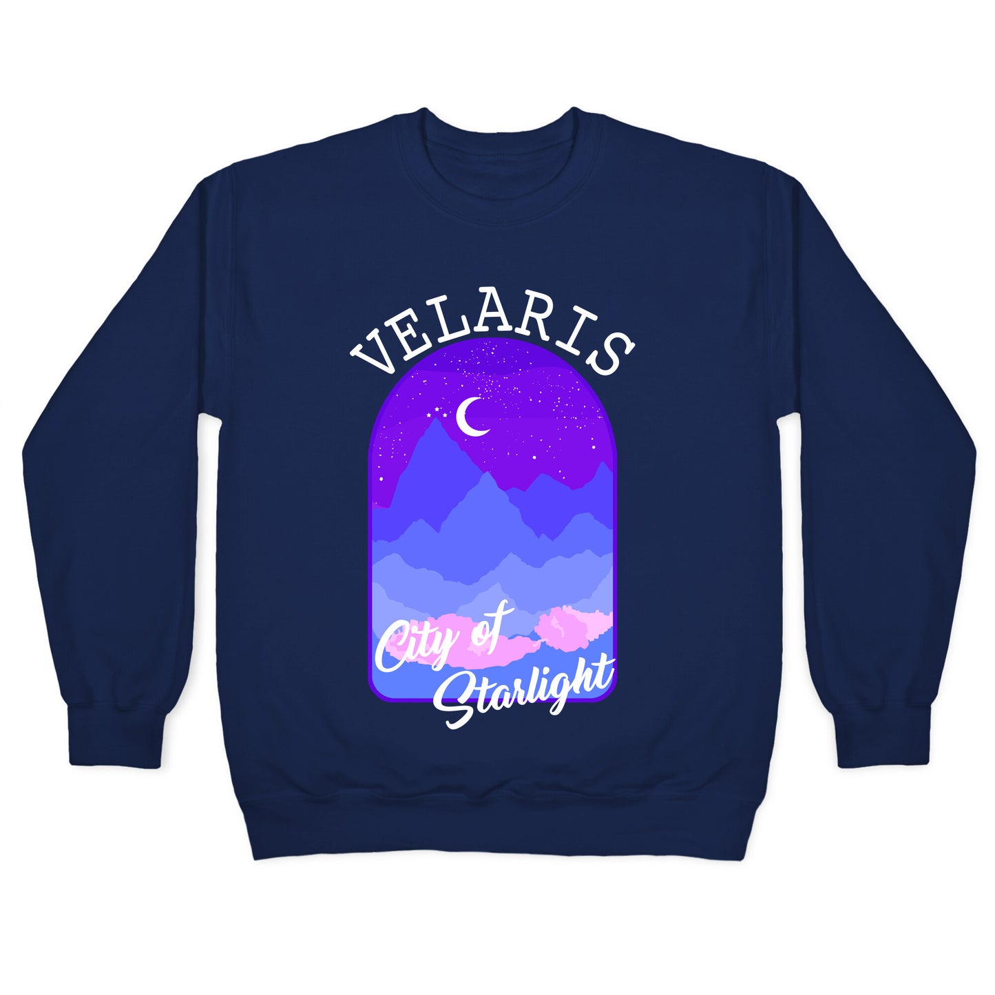 Velaris City of Starlight Crewneck Sweatshirt