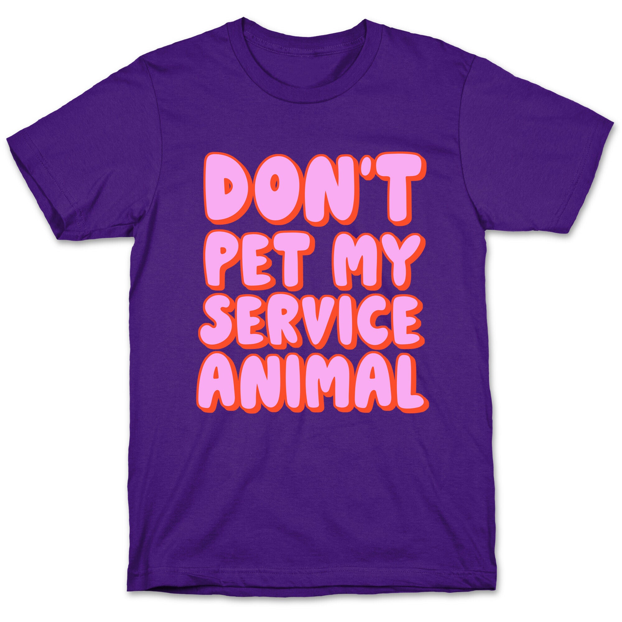 Don't Pet My Service Animal T-Shirt