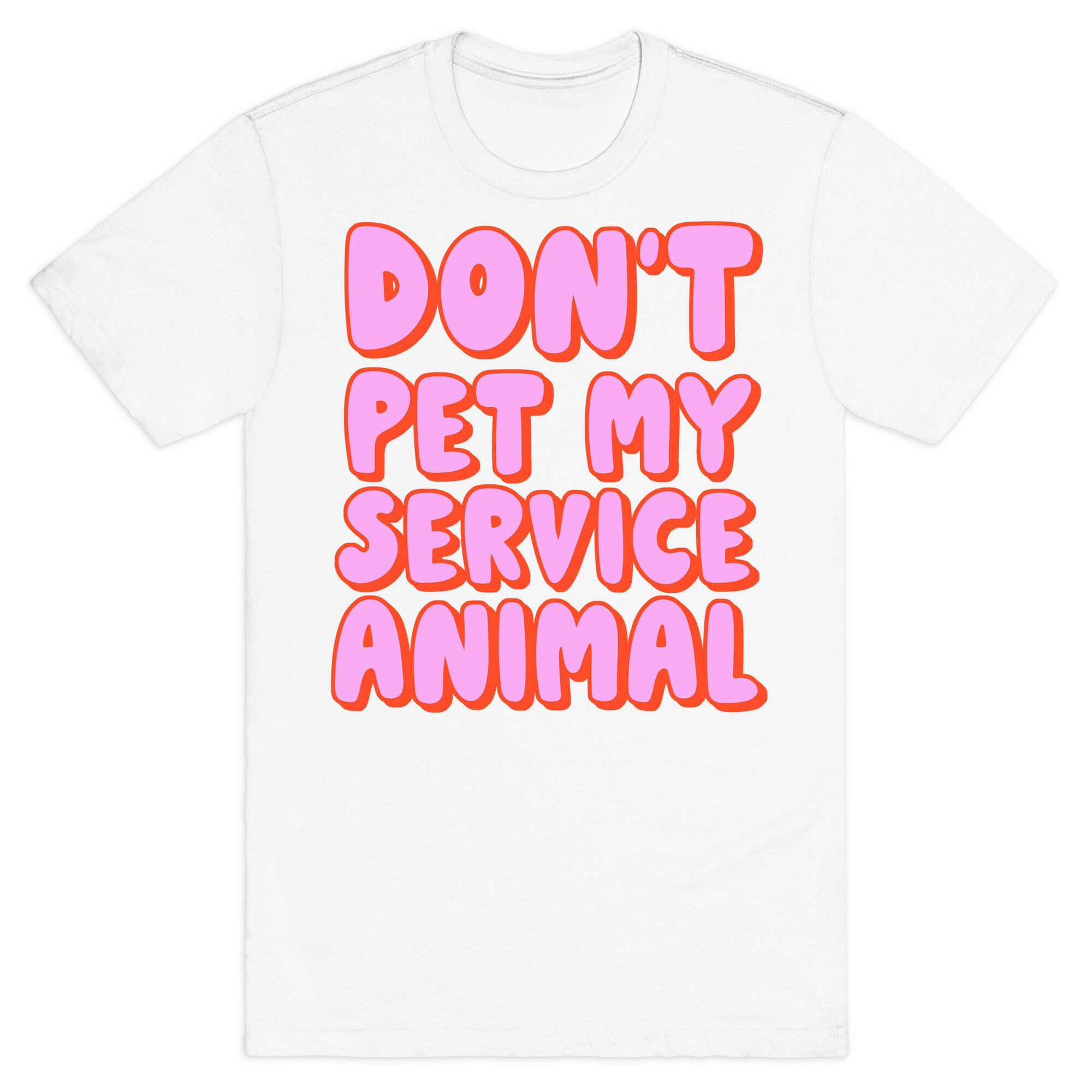 Don't Pet My Service Animal T-Shirt