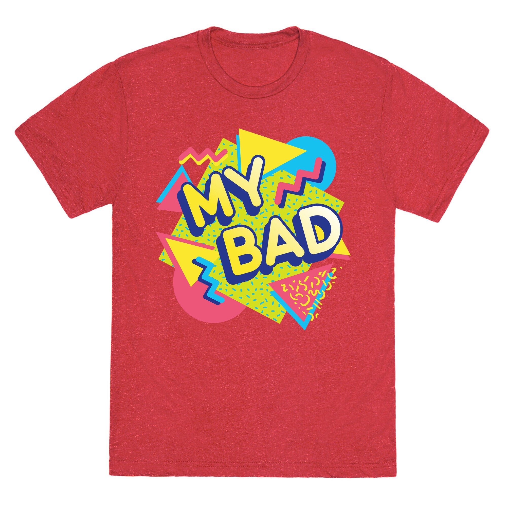 My Bad 90s Aesthetic Unisex Triblend Tee