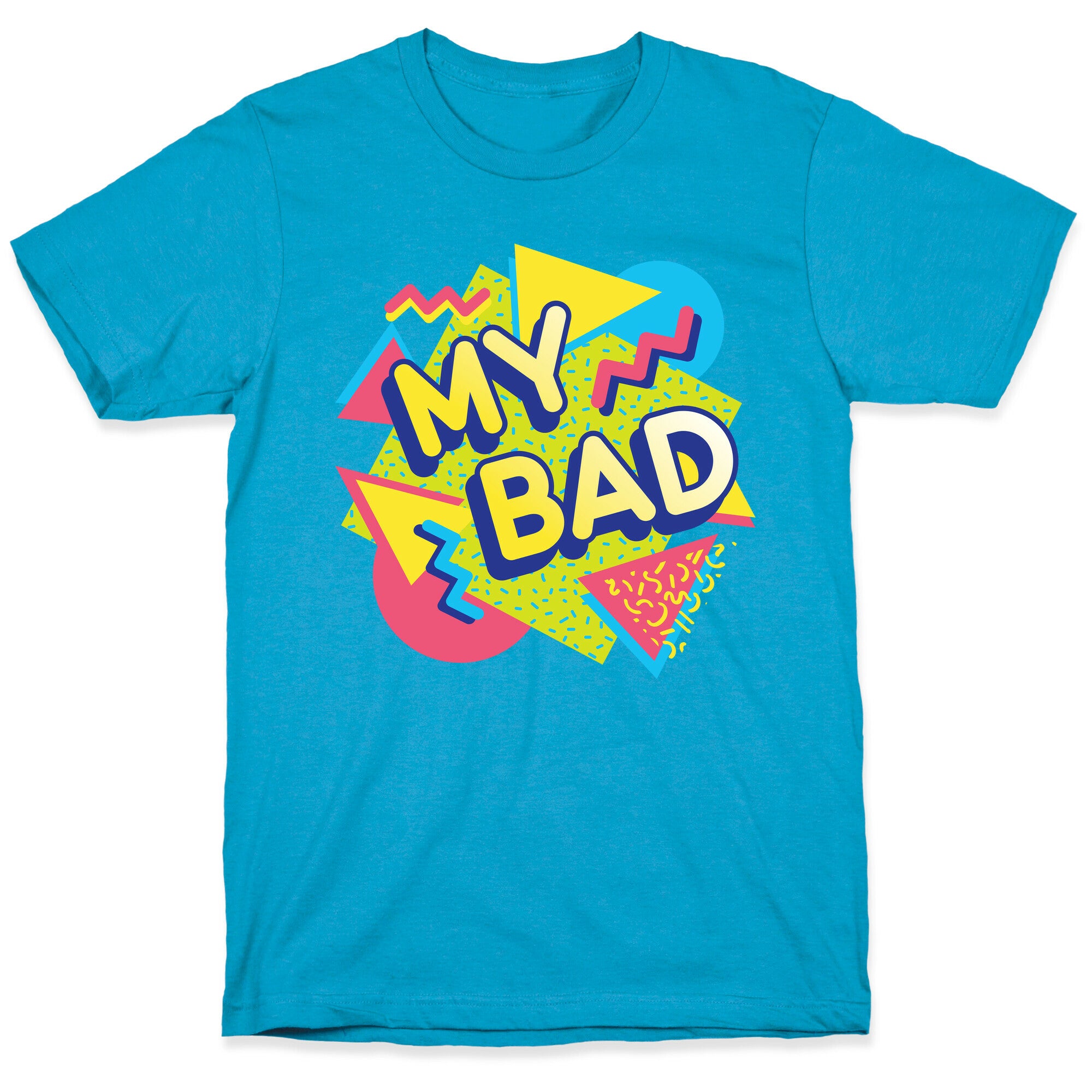 My Bad 90s Aesthetic Unisex Triblend Tee