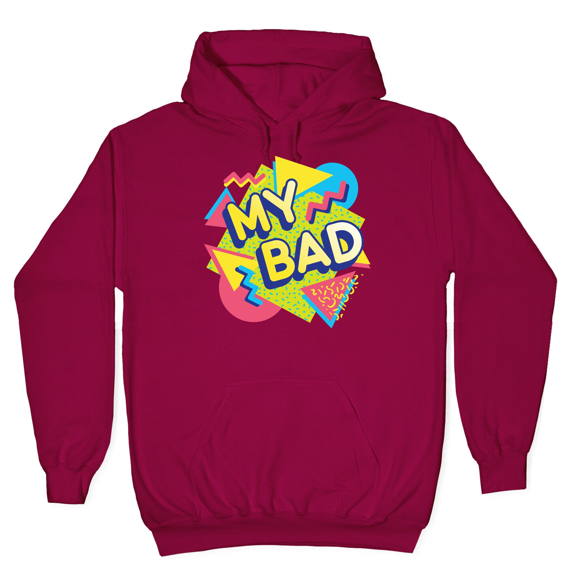 My Bad 90s Aesthetic Hoodie