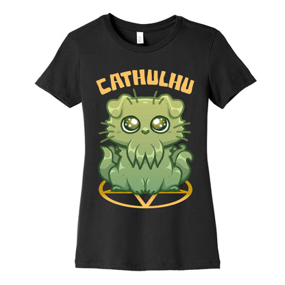 Cathulhu Women's Cotton Tee