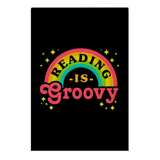 Reading is Groovy Garden Flag