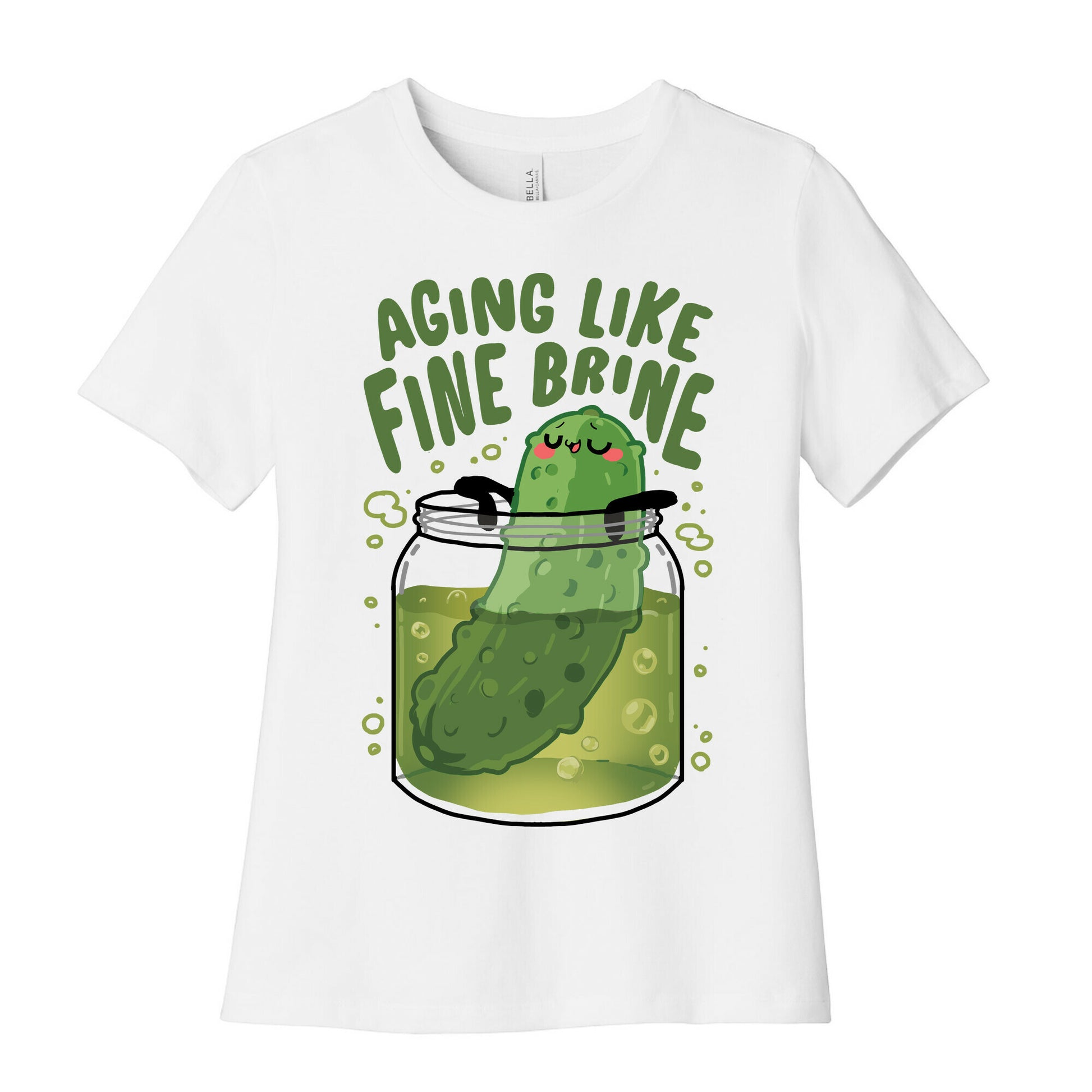 Aging Like Fine Brine Women's Cotton Tee