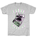 I Love Reading (The Necronomicon) T-Shirt