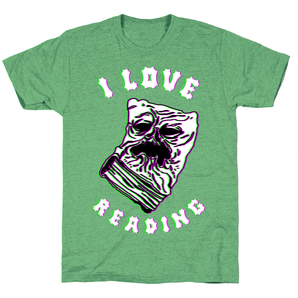 I Love Reading (The Necronomicon) Unisex Triblend Tee