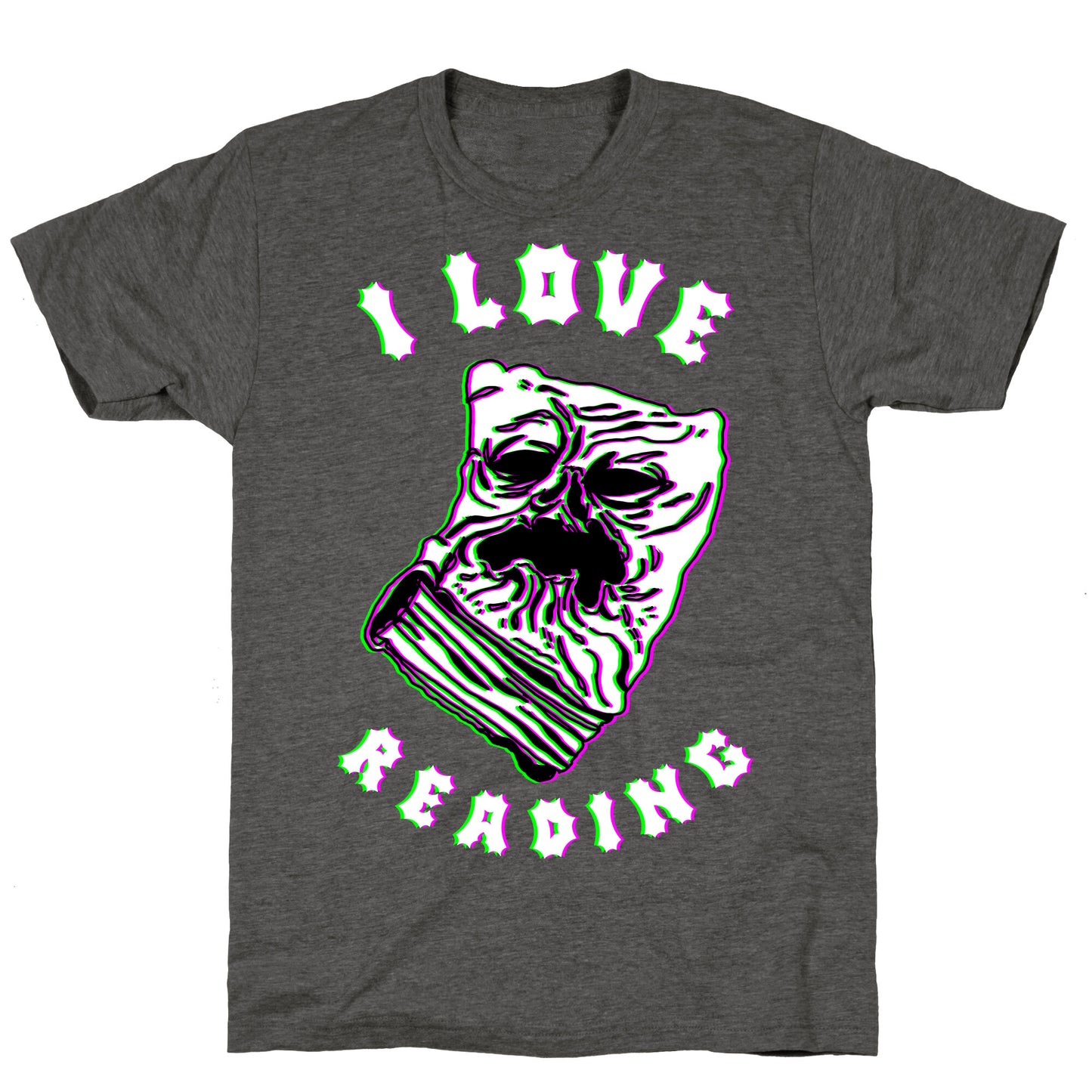 I Love Reading (The Necronomicon) Unisex Triblend Tee