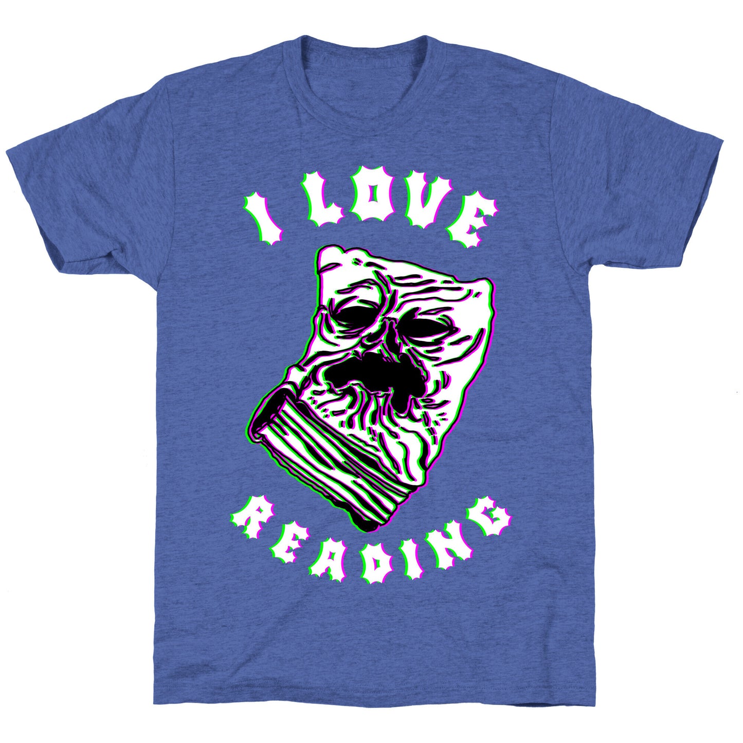 I Love Reading (The Necronomicon) Unisex Triblend Tee