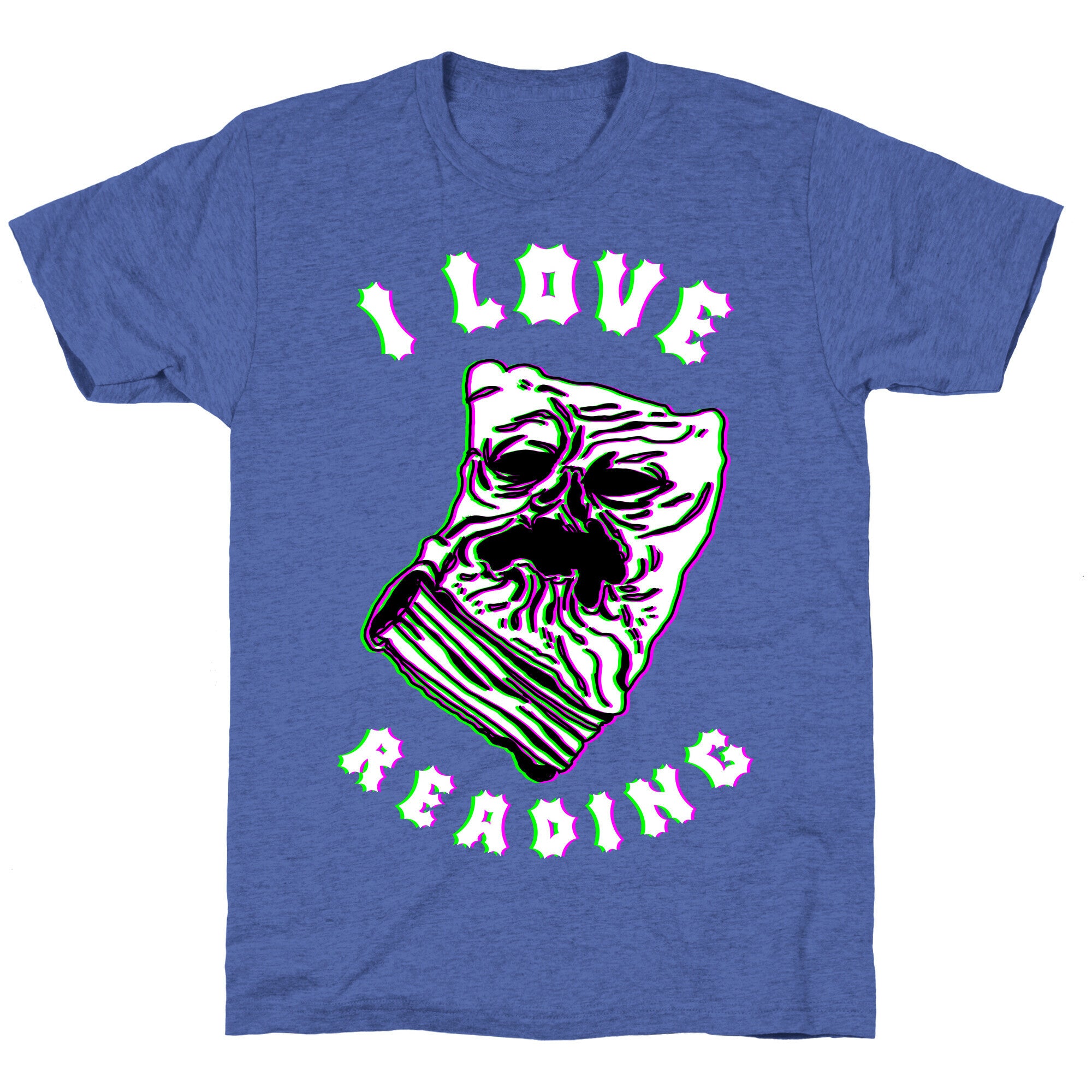 I Love Reading (The Necronomicon) Unisex Triblend Tee