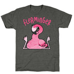 Derpy Flamingo Flerminger Unisex Triblend Tee