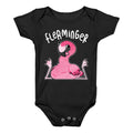 Derpy Flamingo Flerminger Baby One Piece