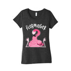 Derpy Flamingo Flerminger Women's Triblend Tee