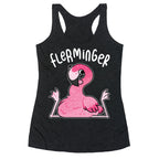 Derpy Flamingo Flerminger Racerback Tank