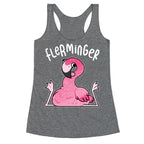 Derpy Flamingo Flerminger Racerback Tank