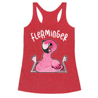 Derpy Flamingo Flerminger Racerback Tank