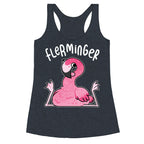 Derpy Flamingo Flerminger Racerback Tank