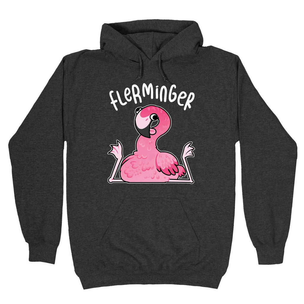 Derpy Flamingo Flerminger Hoodie