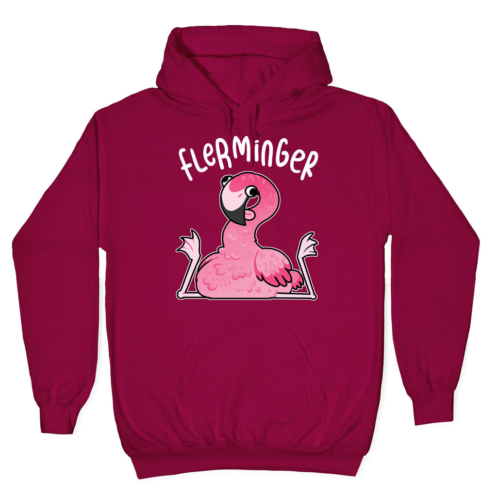 Derpy Flamingo Flerminger Hoodie