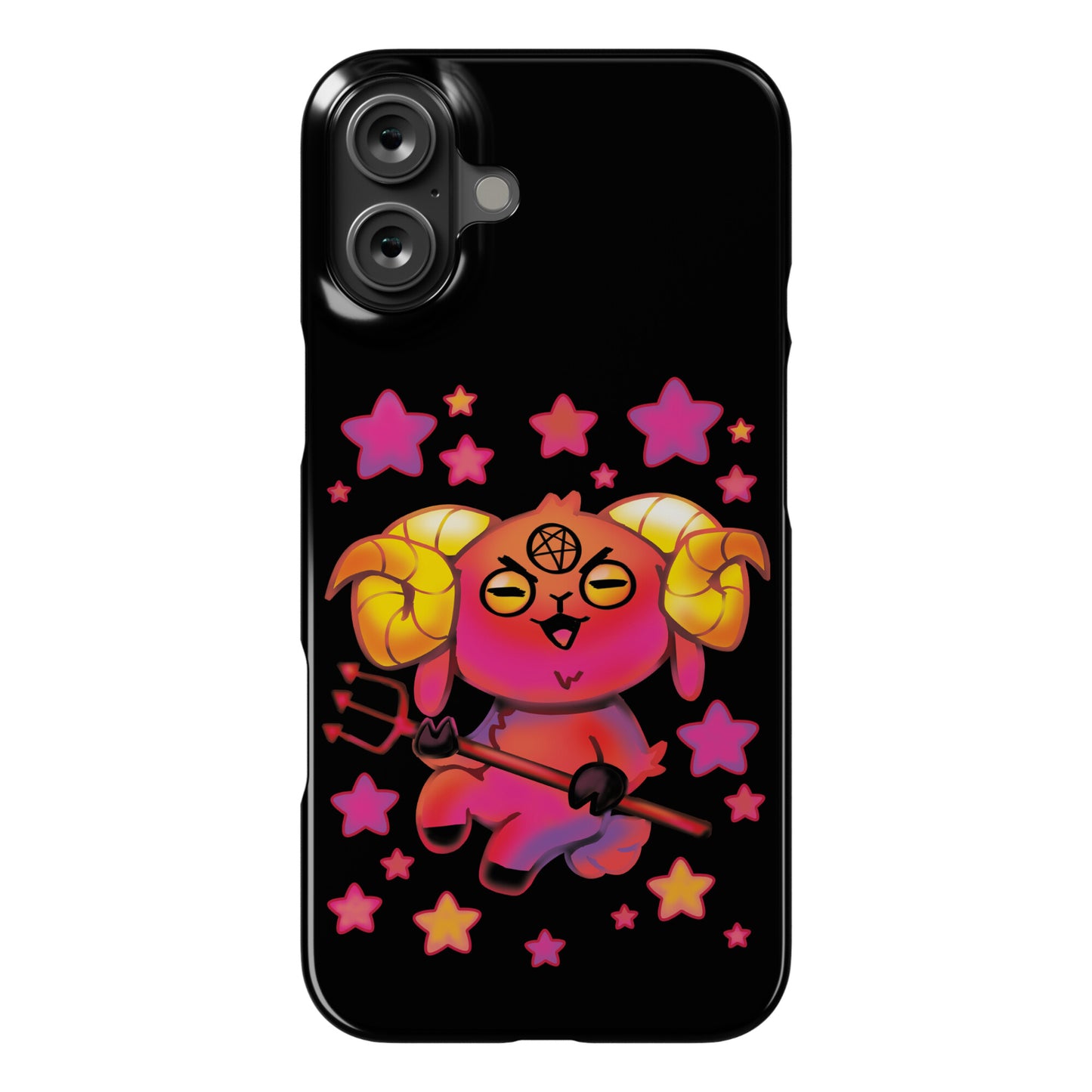 Kawaii Demon Goat Phone Case