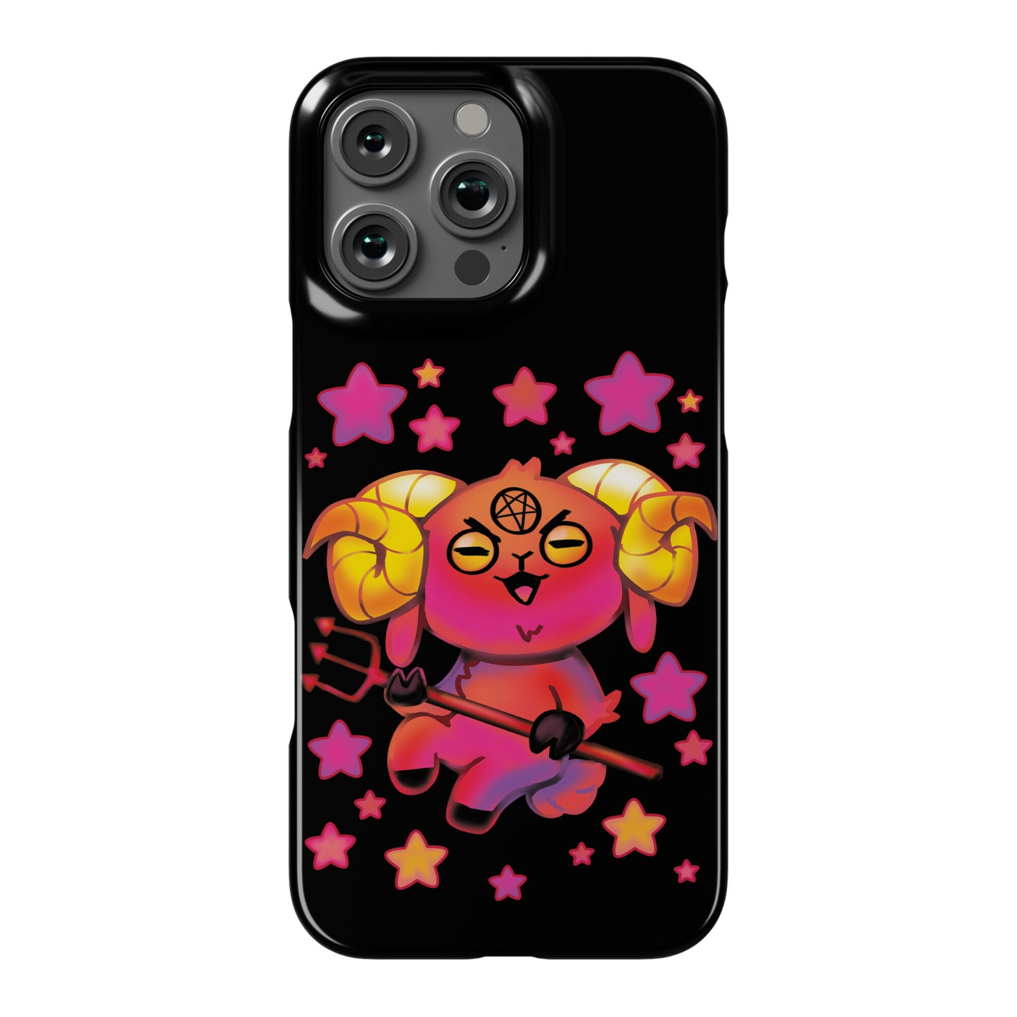 Kawaii Demon Goat Phone Case