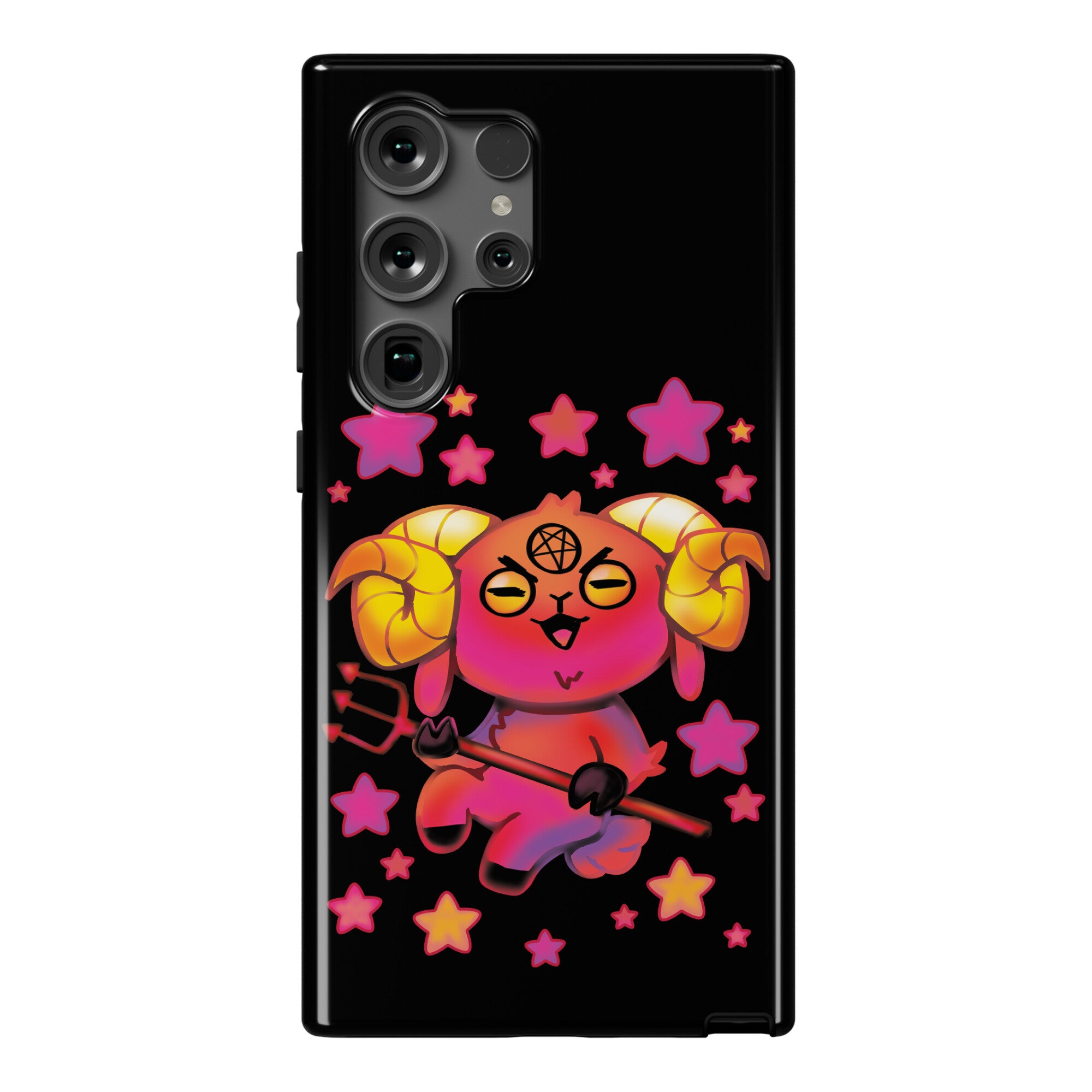 Kawaii Demon Goat Phone Case