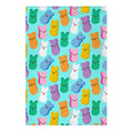 Marshmallow Bunny Pattern Garden Flag
