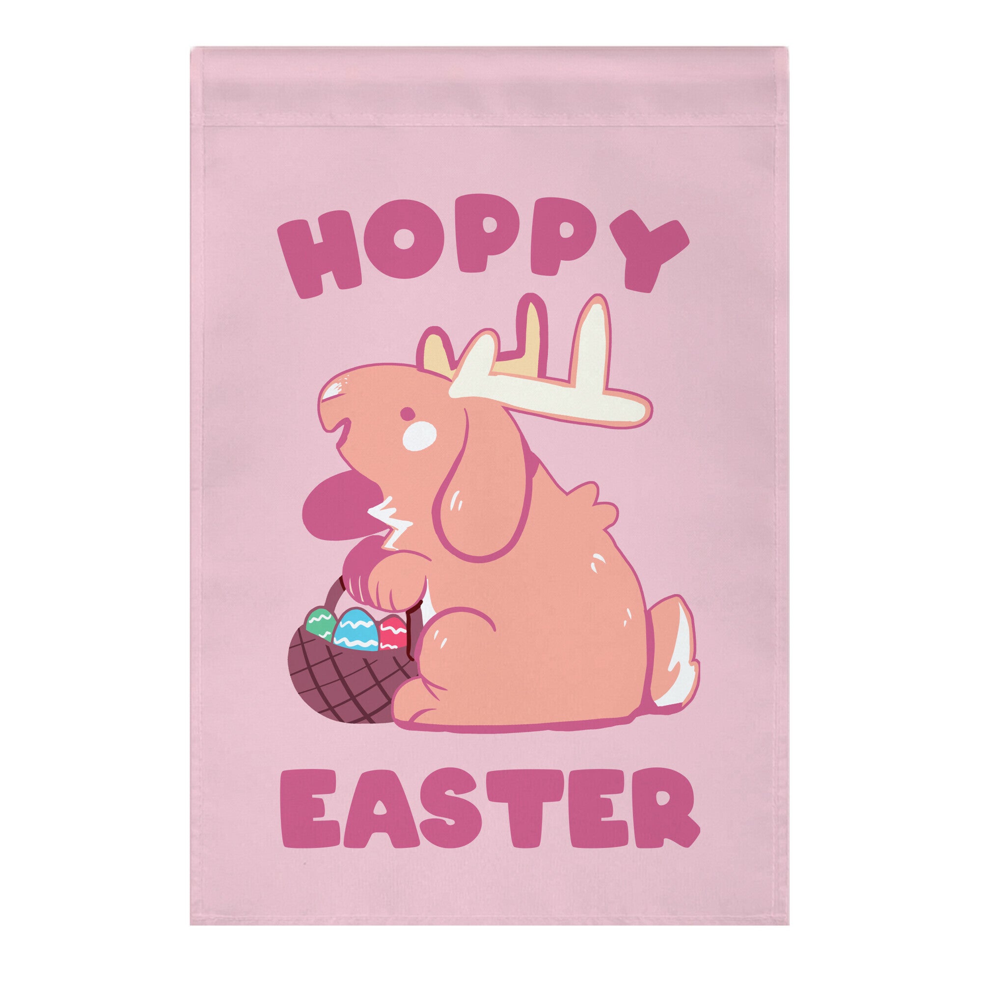 Hoppy Easter Garden Flag
