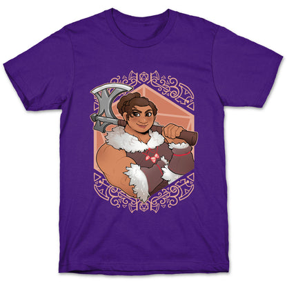DnD Princesses: Luisa Barbarian T-Shirt